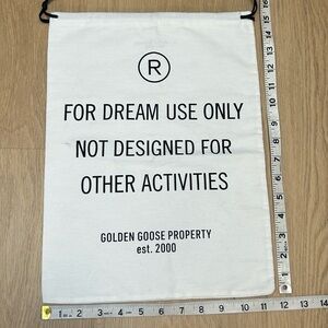 Golden Goose Drawstring Dust Bag